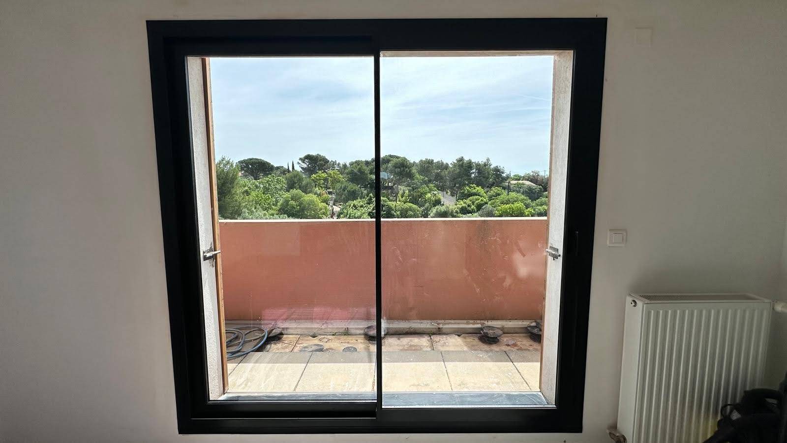 Coulissant alu sur mesure