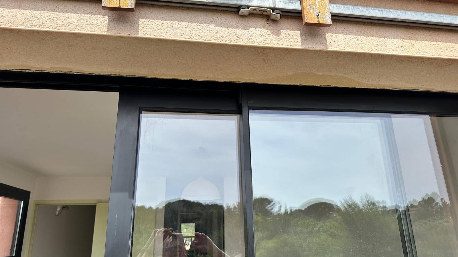 Coulissant aluminium noir 