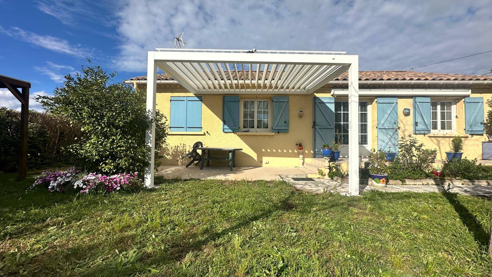 Pergola adossée 4x3