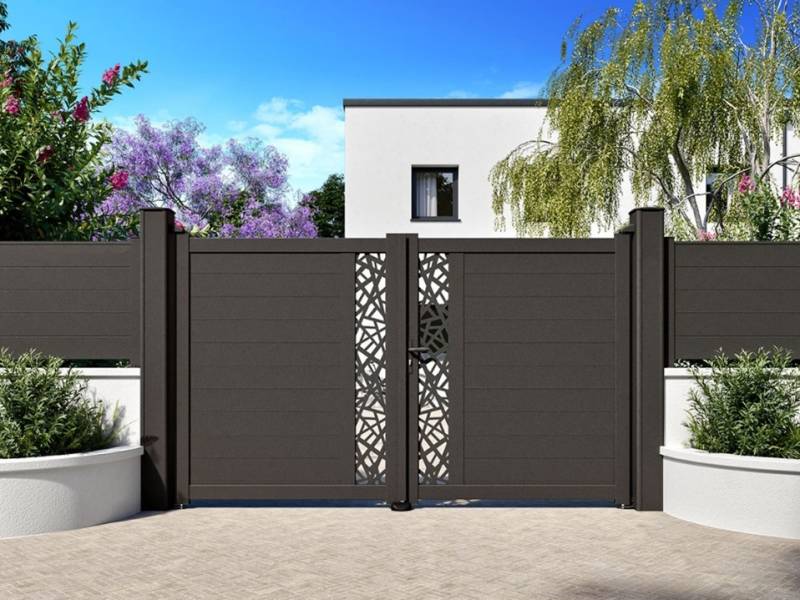 Installation de portail de la marque Kostum à Caissargues proche de Nîmes (30)